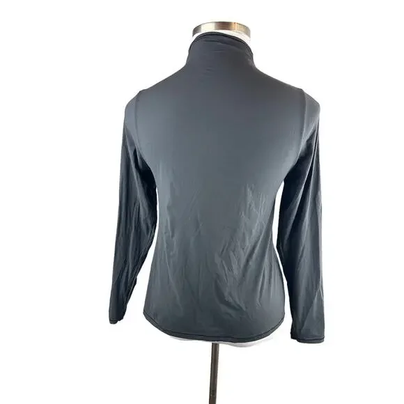 SKIMS Fits Everybody Turtleneck Top Black Onyx Stretch Skims Womens Plus Size 3X - Picture 8 of 11